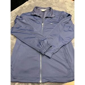 Nike Therma Fit Blue zip-up jacket in men’s large!